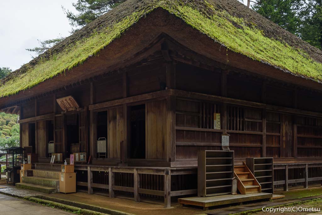 青梅市・塩船観音寺の、本堂