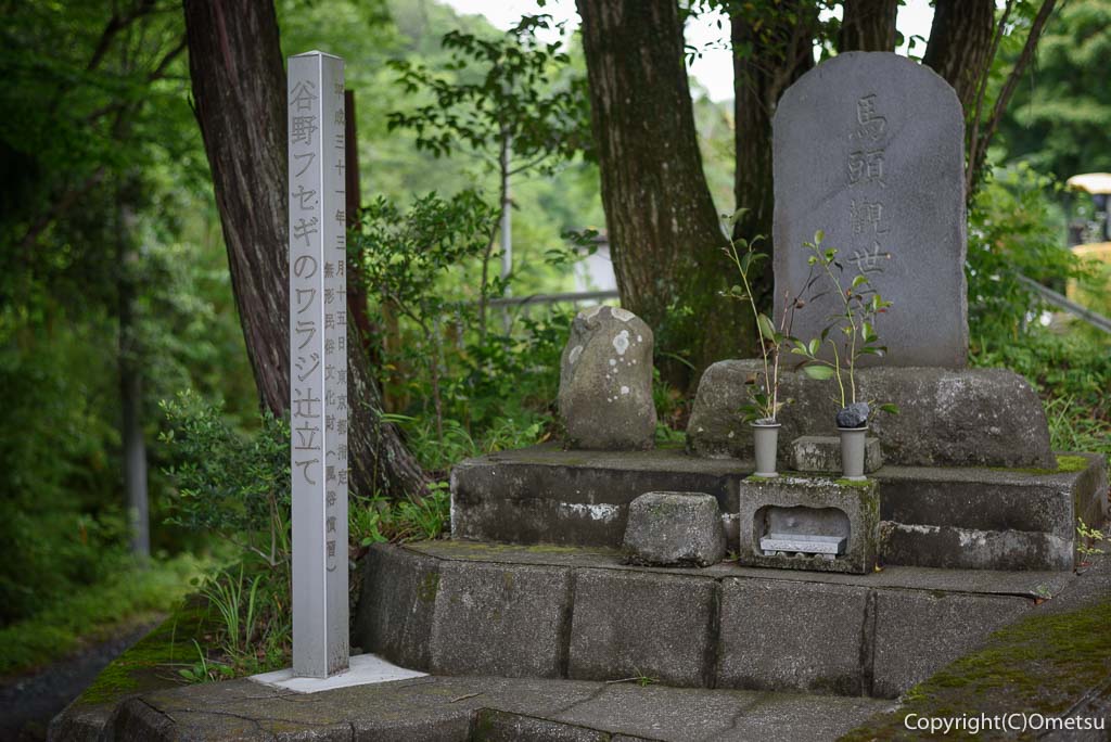 青梅市・谷野フセギのワラジ辻立て