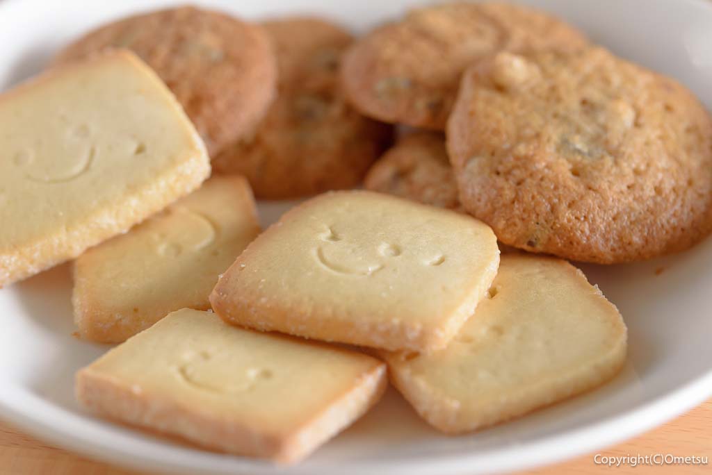 青梅市・今寺の「なかま亭」の、塩レモン・クッキーと、チョコチップ・クッキー