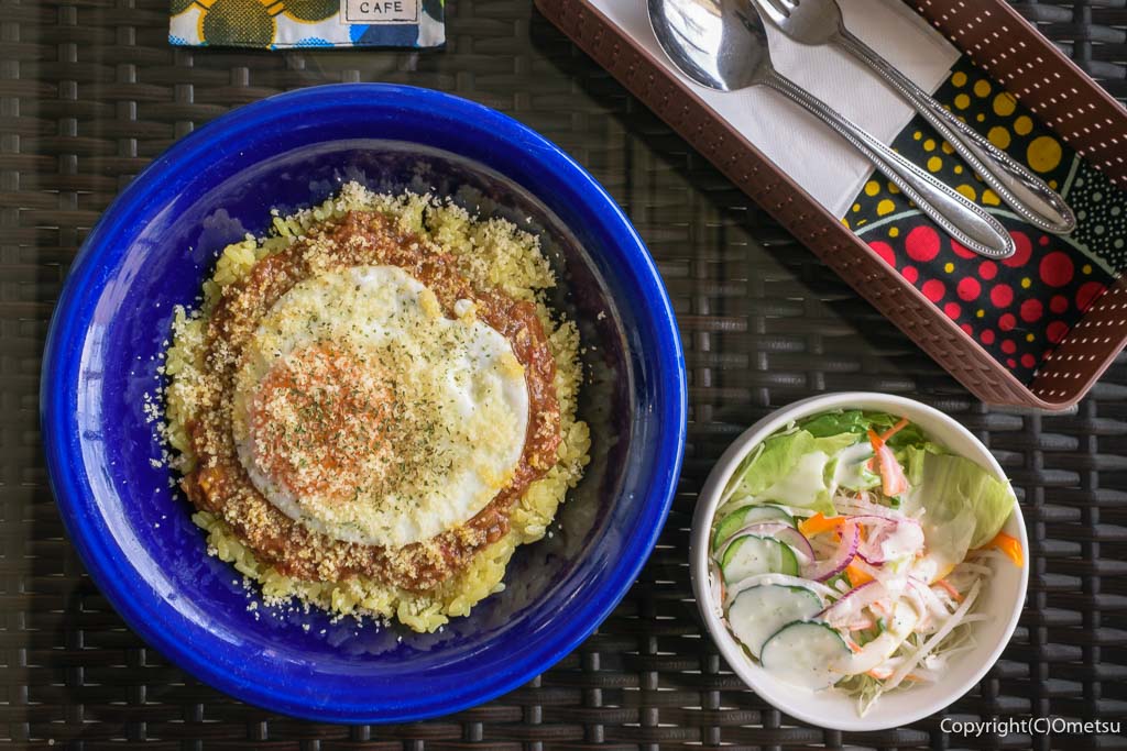 羽村の、Philia Cafe(フィリア カフェ)の、ドライカレーセット