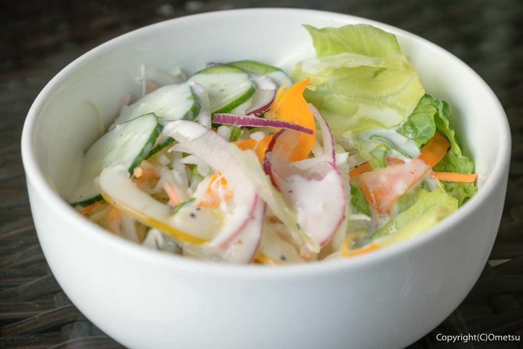 羽村の、Philia Cafe(フィリア カフェ)の、セットのサラダ