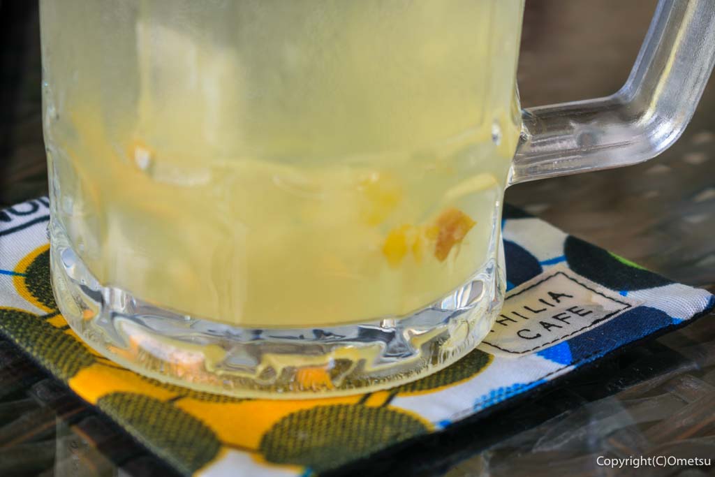 羽村の、Philia Cafe(フィリア カフェ)の、レモネードのレモン