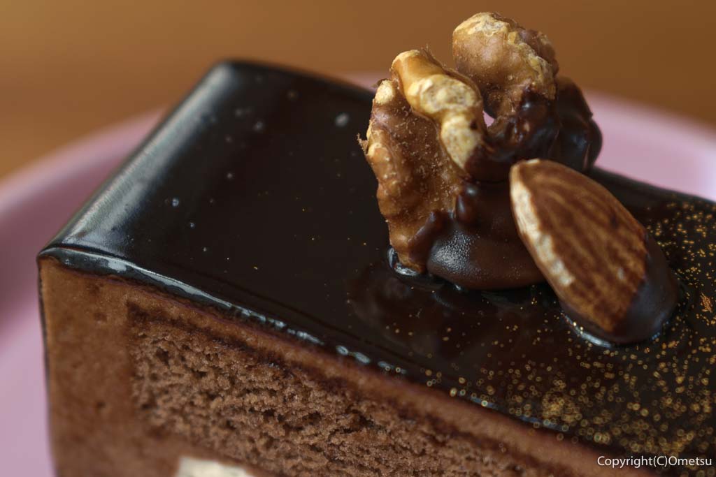 羽村の、カフェ・ククタナ（cafe kukutana）の、チョコレートムースの、チョコレート