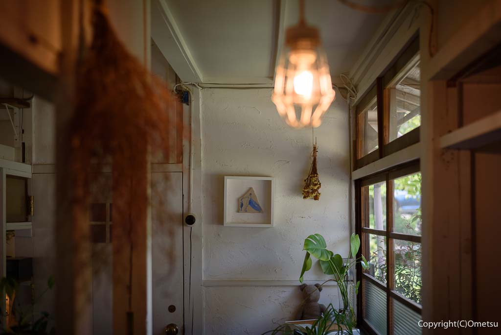 あきる野市・戸倉のカフェ・POUNDの廊下