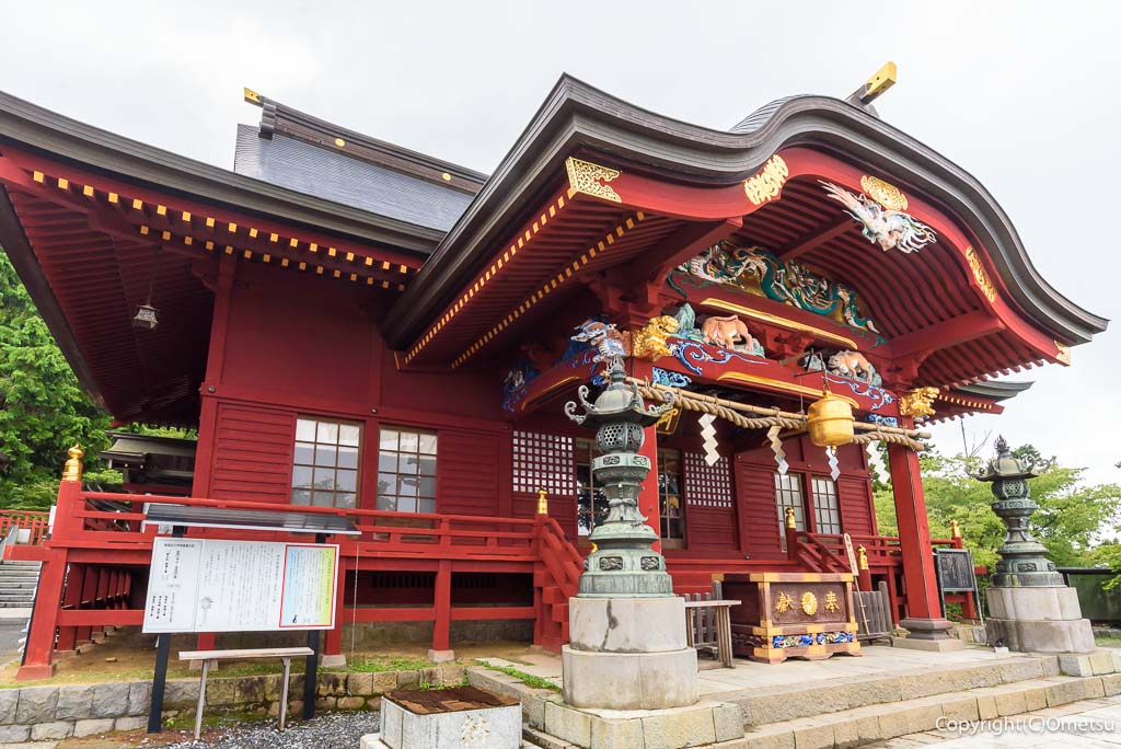青梅・御岳山の、武蔵御嶽神社・本殿