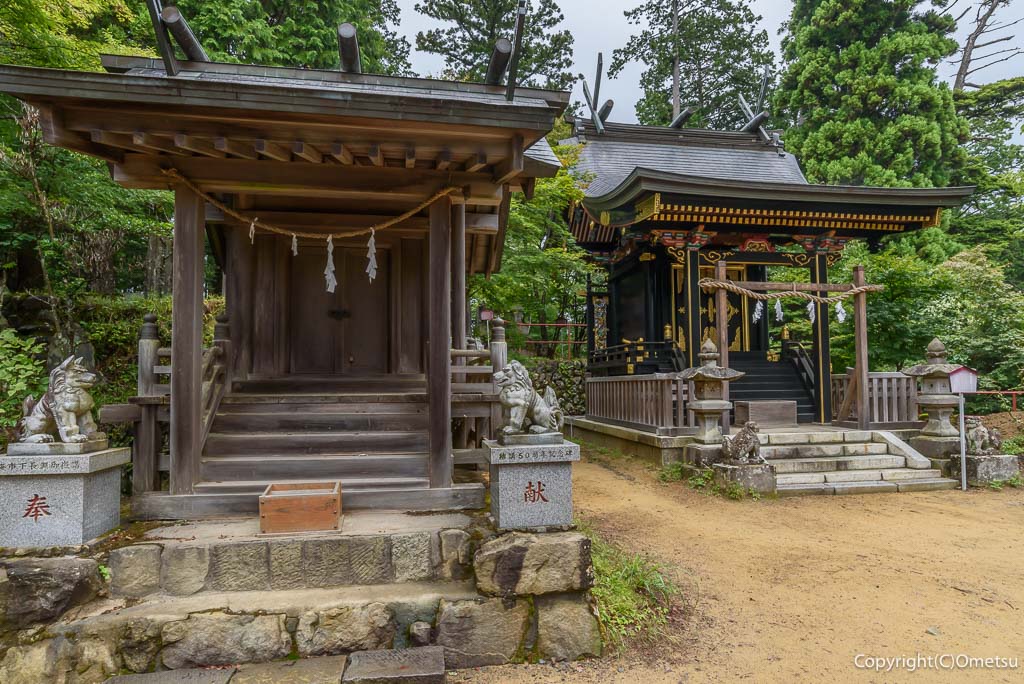 青梅・御岳山の、武蔵御嶽神社・常磐堅磐社と巨福社
