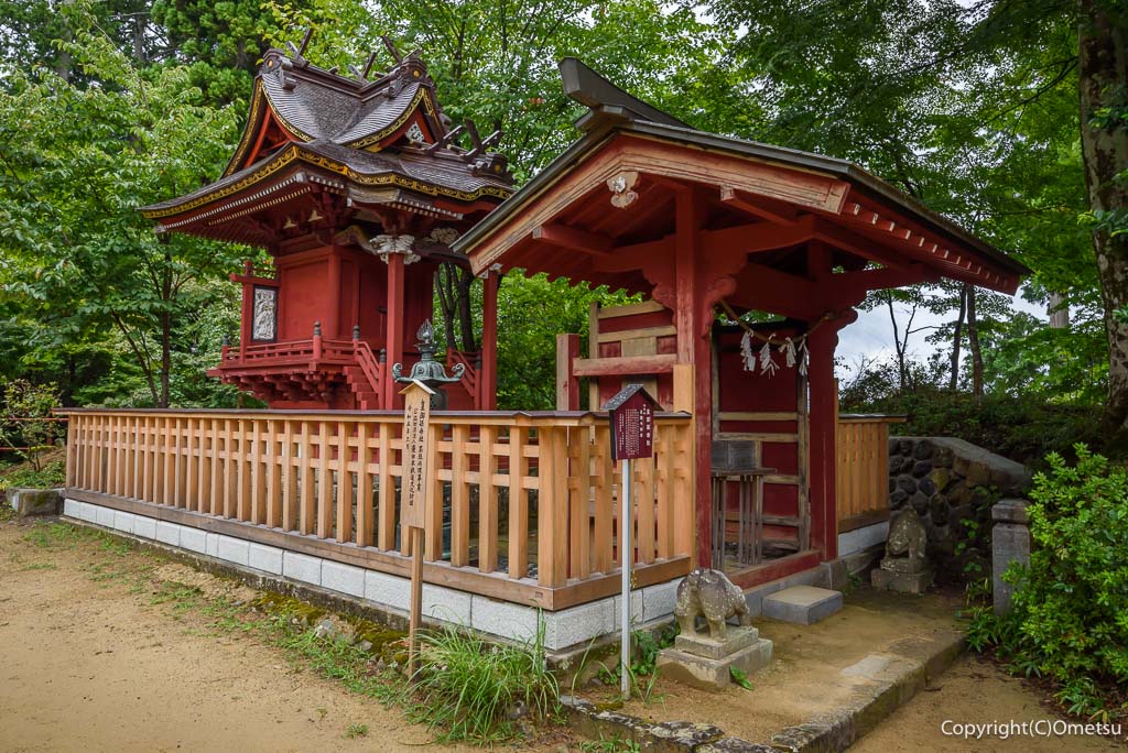 青梅・御岳山の、武蔵御嶽神社・皇御孫命社
