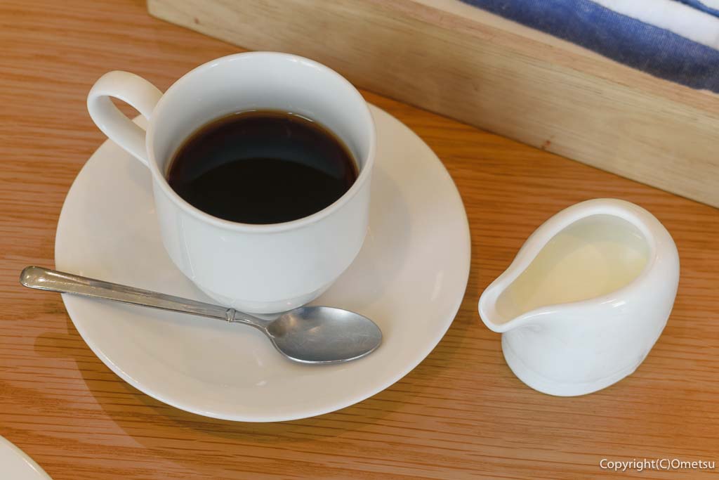 あきる野市のイタリアン「マエストロ ペスカ フィオーレ」の、ランチセットのコーヒー