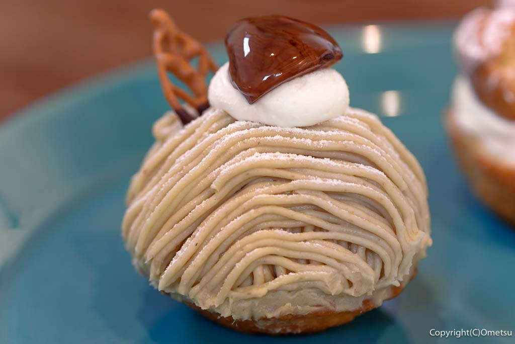 青梅市・菓子工房パルティールの、モンブラン