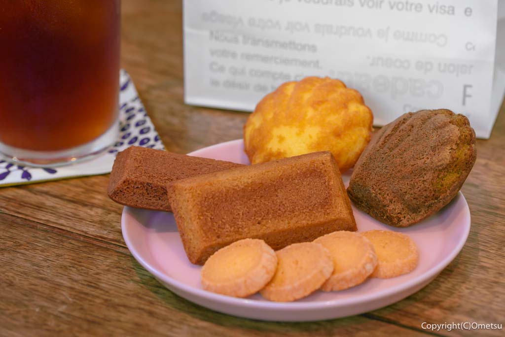 青梅市・菓子工房パルティールの、焼き菓子