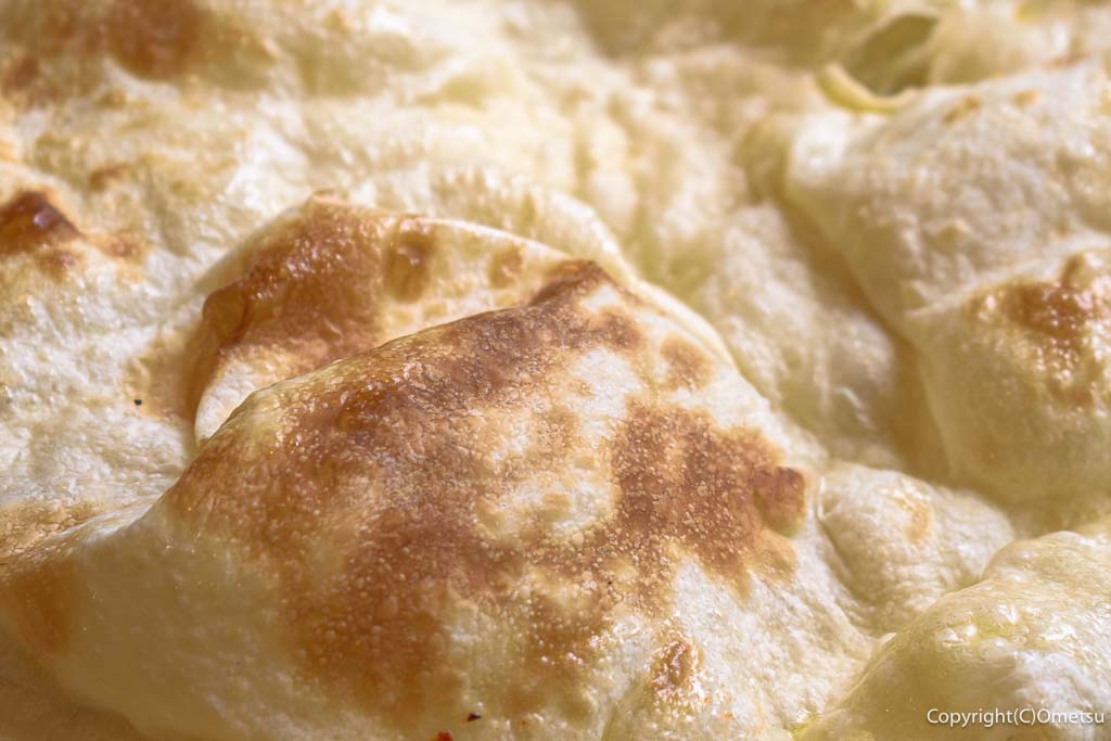 青梅市・青梅食堂の、ナン