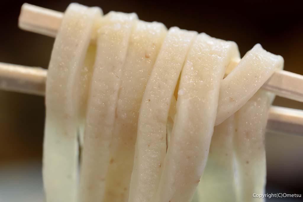 青梅市・千ヶ瀬の「手打ちうどん杉さん」の、うどん