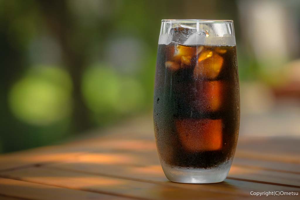 「ゆいま～る食堂 ひだまり」の、アイスコーヒー