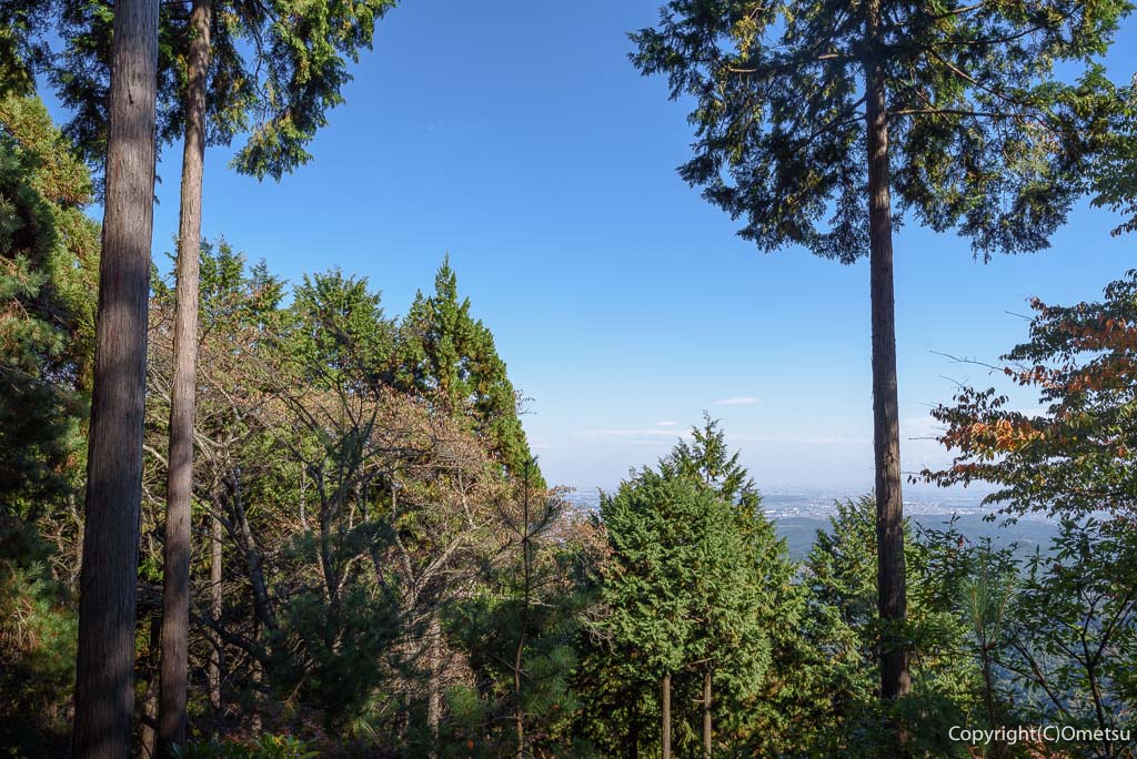 日の出山・クロモ上見晴台の展望
