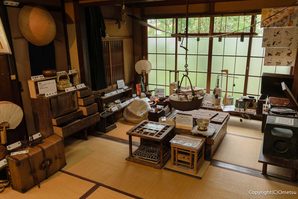 福生加美上水公園ビジターセンターの、展示品