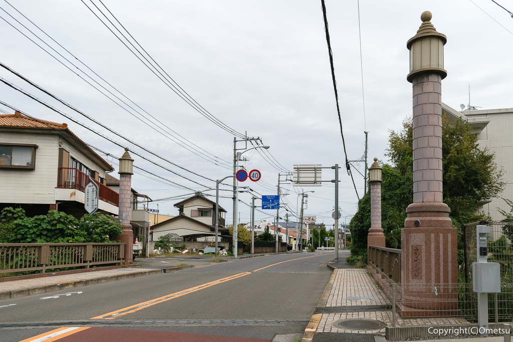 福生市・玉川上水の牛浜橋