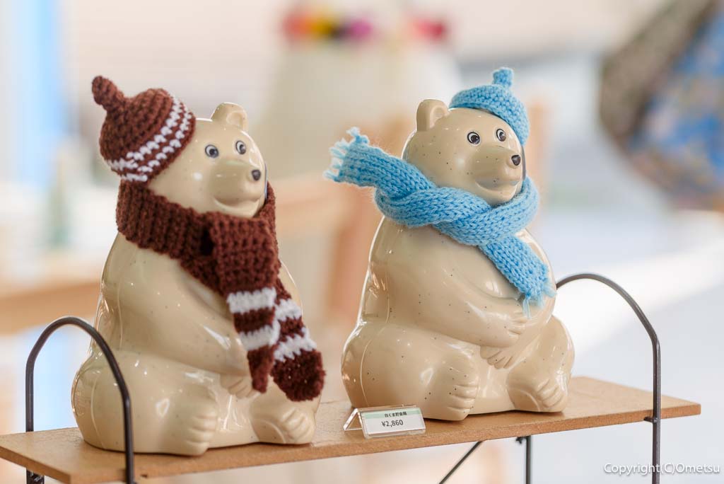 羽村市「雑貨や mummo」の、シロクマの、フィンランド・ノルデア銀行・貯金箱