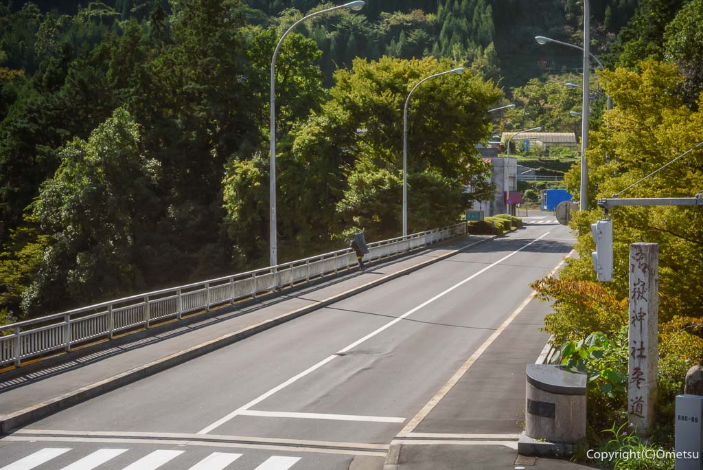 青梅市・御岳渓谷の、御岳橋