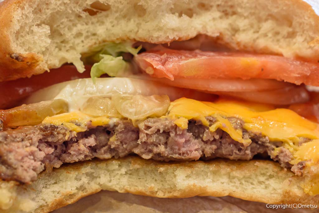 バーガーキング、ワッパーチーズの肉