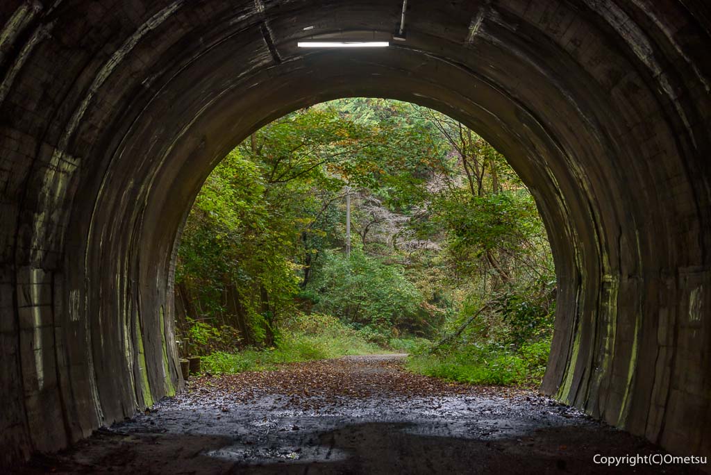 青梅市・旧・吹上トンネル・出口