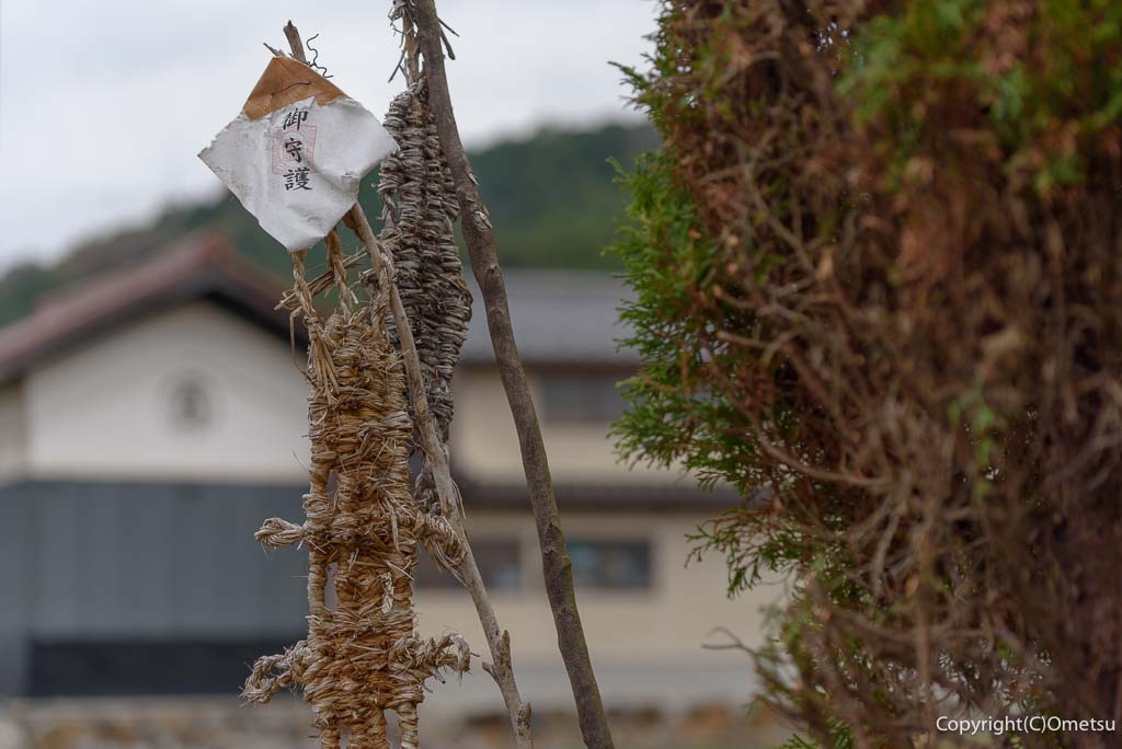 青梅市・岩蔵温泉の、岩蔵炭鉱前のフセギ