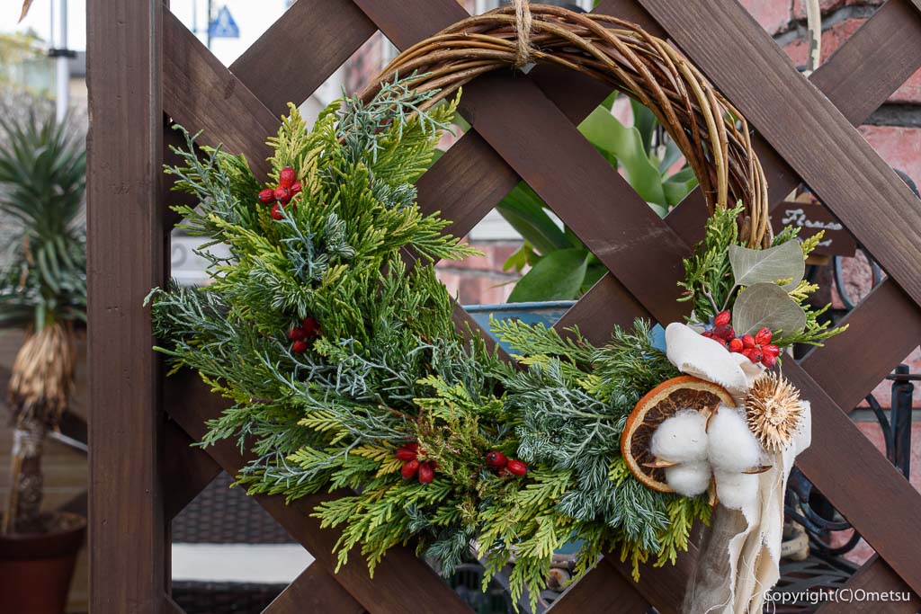 青梅市・野上町のカフェ「POT BERRY」の、ワークショップの、クリスマスローズ