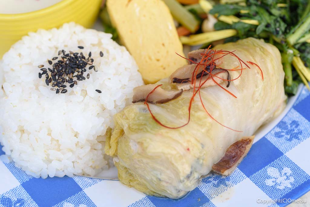 青梅市・野上町のカフェ「POT BERRY」の、ハクサイロール