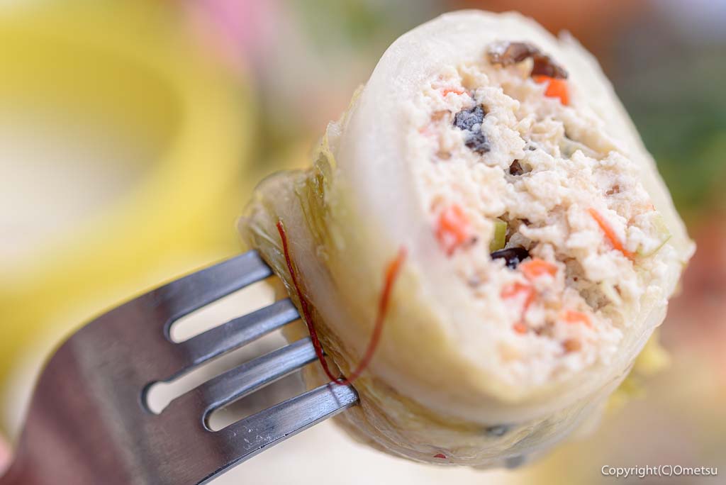 青梅市・野上町のカフェ「POT BERRY」の、ハクサイロール