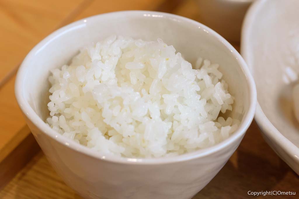 檜原森のおもちゃ美術館・さとやま食堂の「さとやま定食」の、ご飯