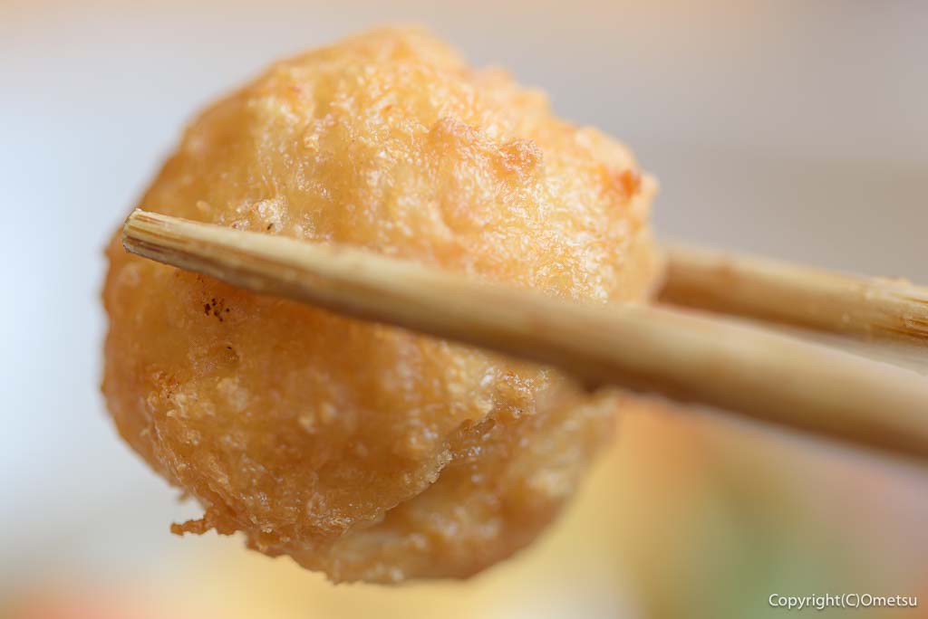 檜原森のおもちゃ美術館・さとやま食堂の「さとやま定食」の、豆腐ナゲット