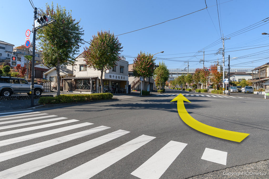 青梅市・友田交差点
