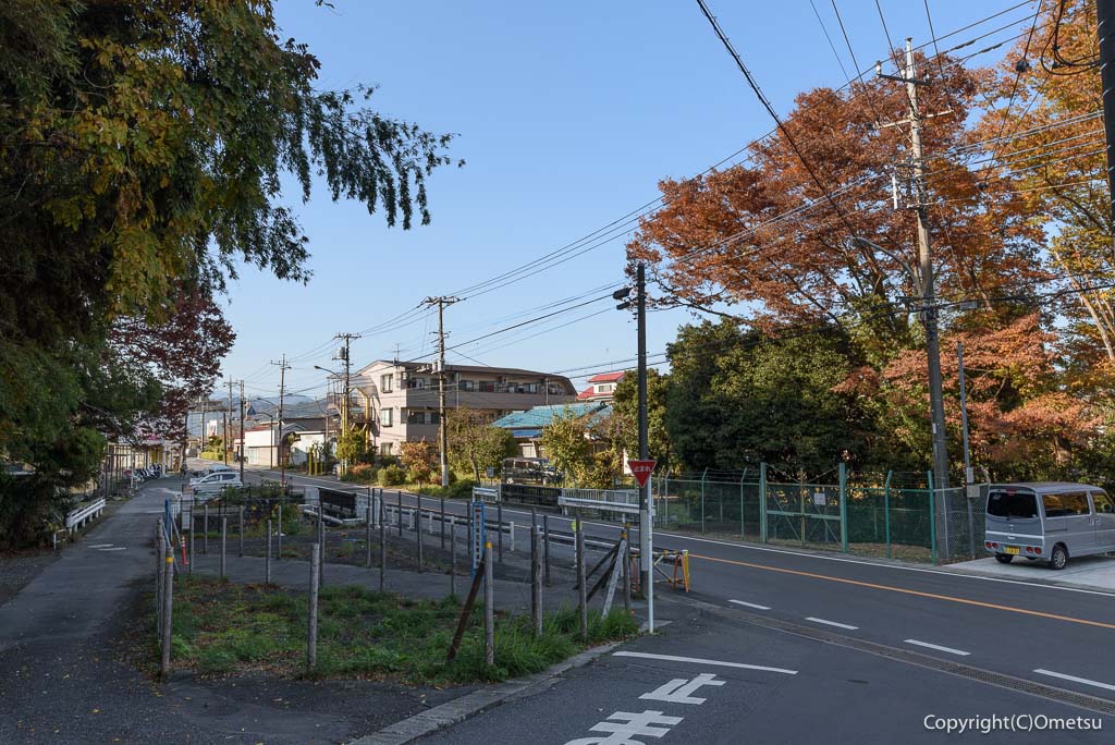 青梅市・吉野街道