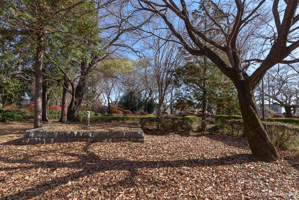 青梅市・藤橋城址公園