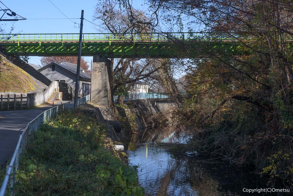 埼玉県・入間市、八高線・桂川橋梁