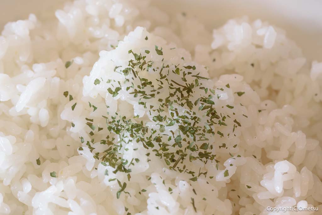 福生「洋食SAKA道」の、ビーフシチューの、ごはん