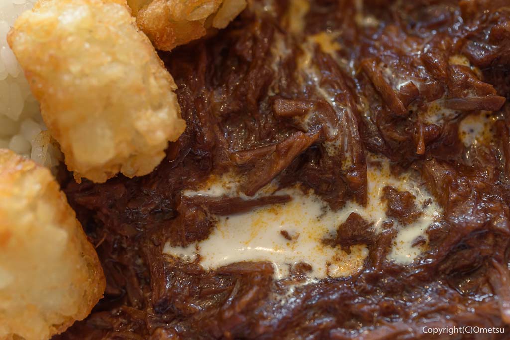 福生「洋食SAKA道」の、ビーフシチューのソース