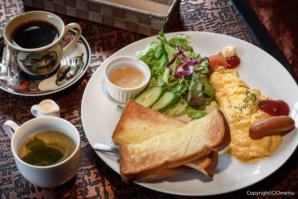 羽村のカフェ・樹樹の、モーニングセット