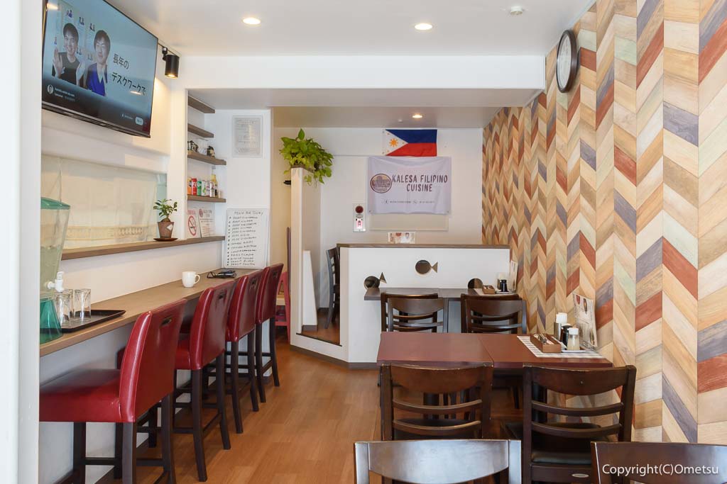 福生・フィリピンレストラン・カレッサの、店内
