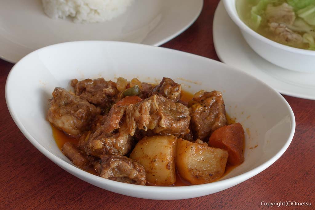 福生・フィリピンレストラン・カレッサの、ビーフカルデレタ