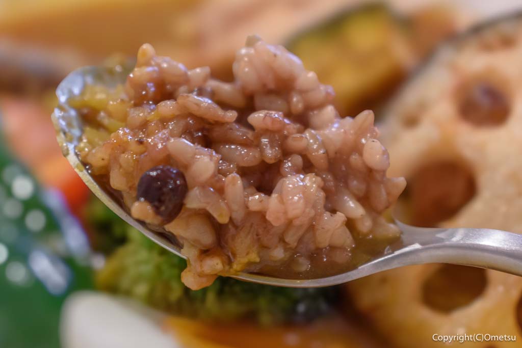 青梅市・上町の、Surrender（サレンダー）の、カレーと酵素玄米