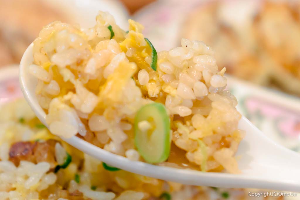 「餃子の王将 羽村小作坂上店」の、炒飯