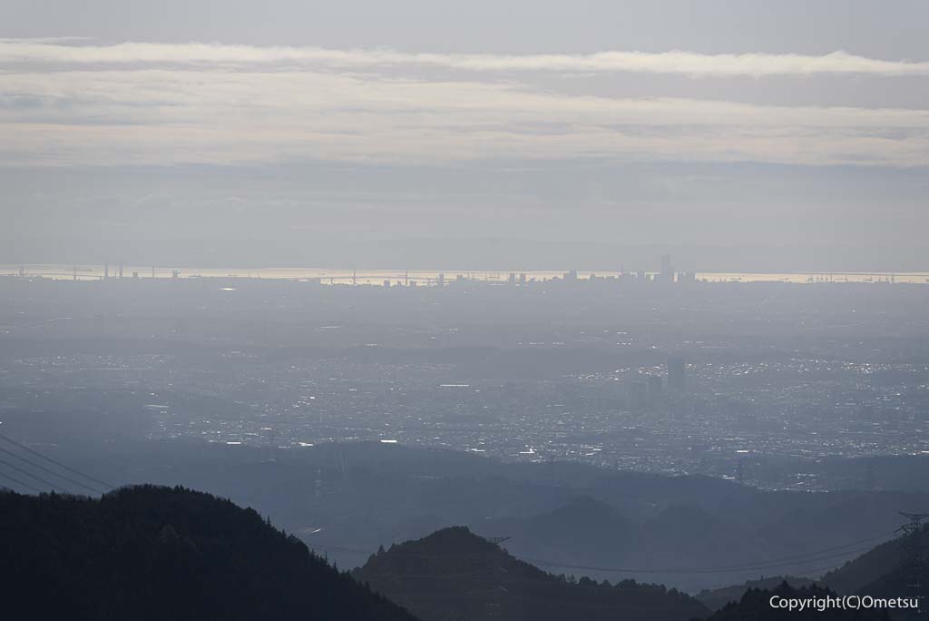 青梅・御岳山、長尾平から都内