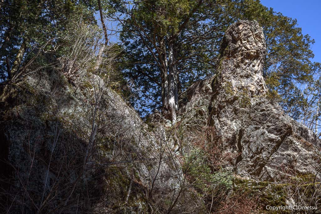 青梅・御岳山、天狗岩