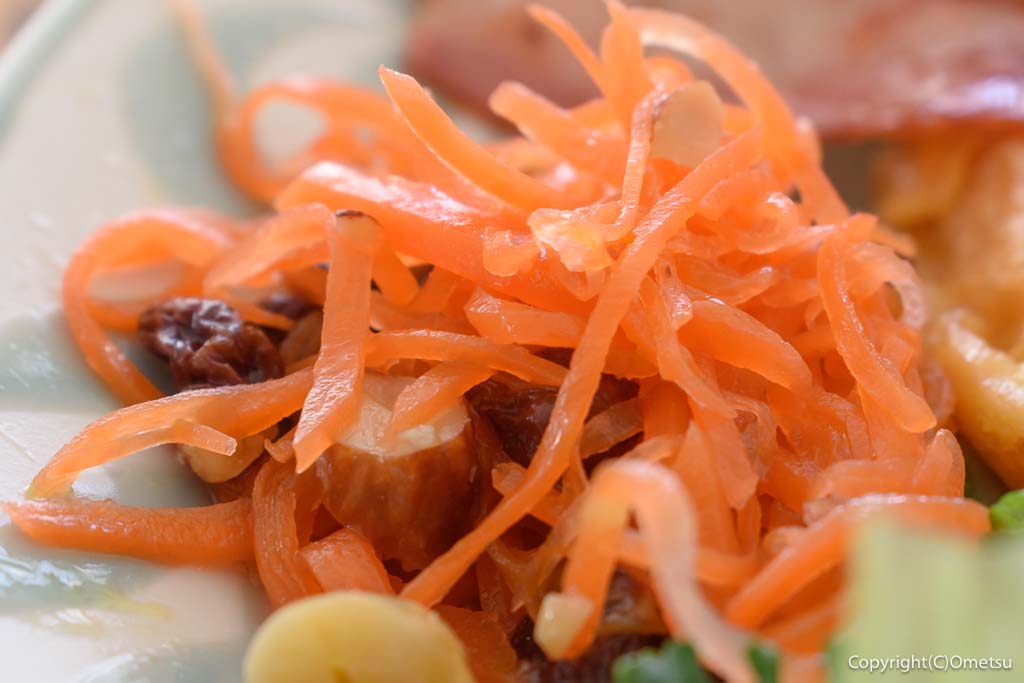 羽村「おうちCAFE ミュウ」の、ニンジンのラペ