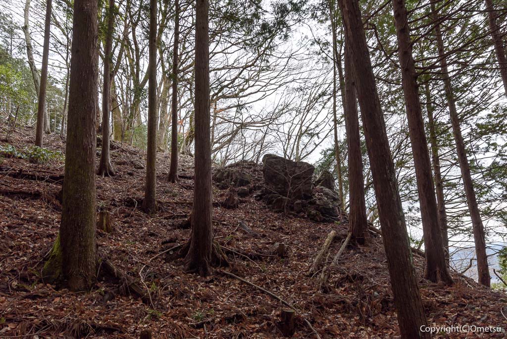 青梅市 雷電鉱山〜稜線の道