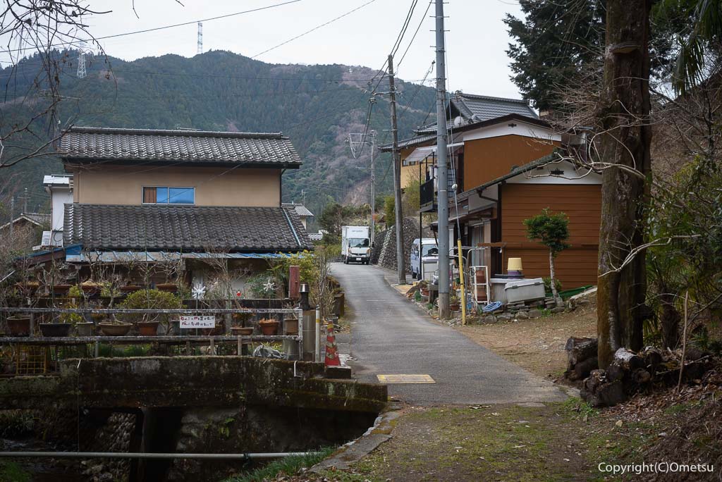 青梅市・二俣尾の集落