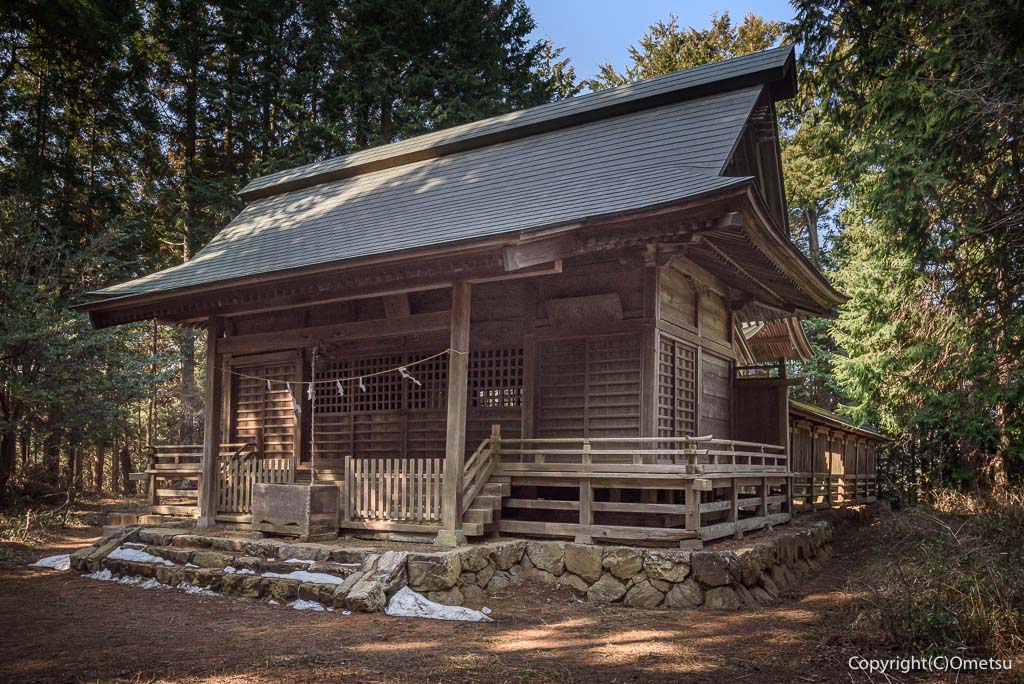 青梅市、愛宕神社・奥の院