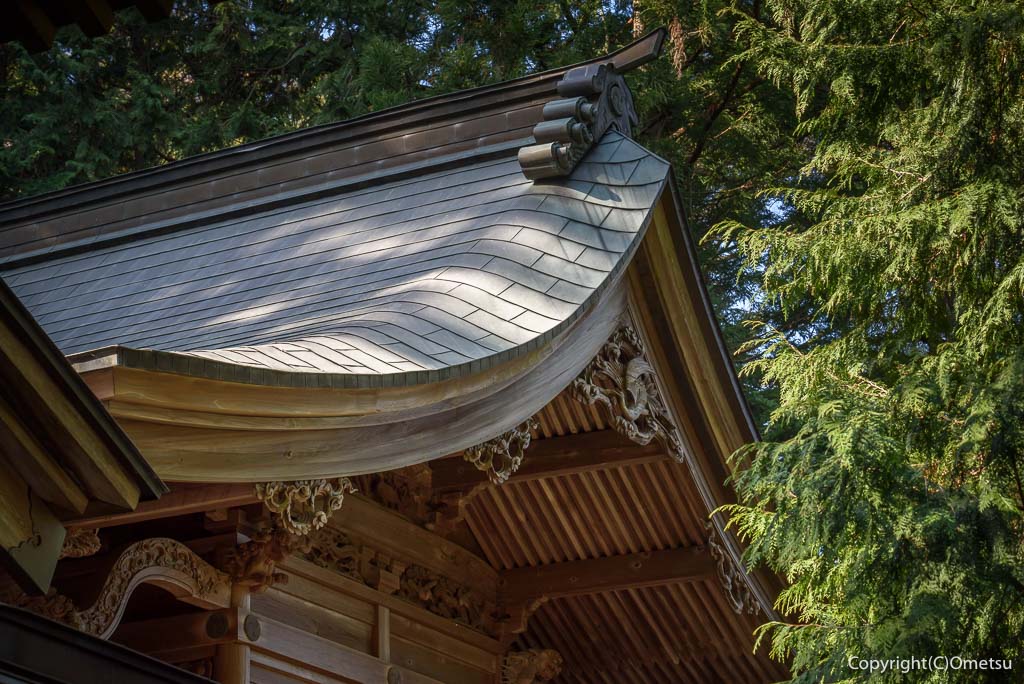 青梅市、愛宕神社・奥の院の本殿