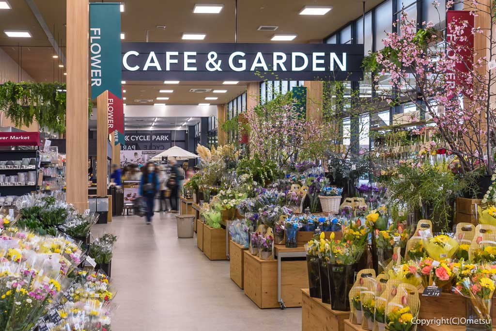 カインズ青梅インター店・カフェ＆ガーデンコーナー