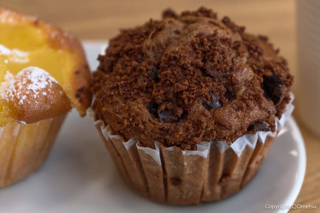 カインズ青梅インター店・カフェブリッコの、チョコクランチ・マフィン